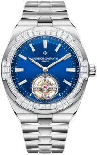 Vacheron Constantin Overseas 6007V/210G-B955 White gold Blue