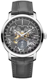 Vacheron Constantin Traditionnelle 4020T/000G-B655 White gold Sapphire Crystal Openface$Skeleton