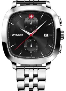 Wenger 01.1933.101 40mm Steel Black