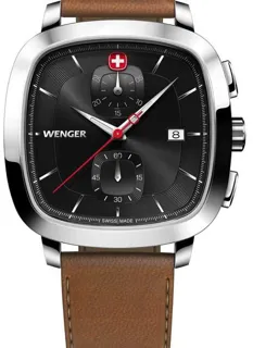 Wenger 01.1933.102 40mm Steel Black