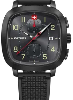 Wenger 01.1933.114 40mm Steel Grey