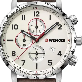 Wenger 01.1543.113 44mm Steel White