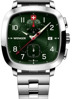 Wenger 01.1933.112 40mm Steel Green