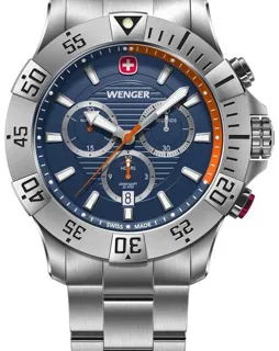 Wenger Sea Force 01.0643.125 43mm Steel Blue