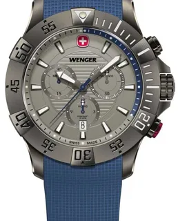 Wenger Sea Force 01.0643.126 43mm Steel Grey