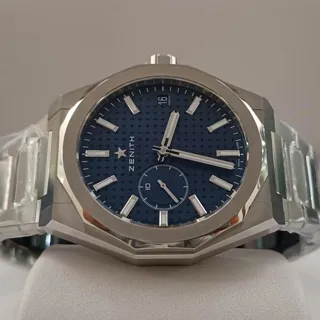 Zenith Defy 03.9300.3620/51.I001 41mm Stainless steel Blue