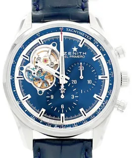 Zenith El Primero 03.20416.4061/51.C700 Stainless steel Blue