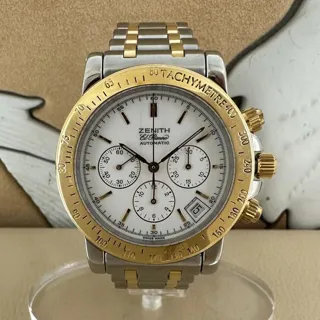 Zenith El Primero 53.0360.400 40mm Yellow gold and Stainless steel White