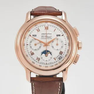 Zenith El Primero Chronomaster 17.0240.410 40mm Rose gold Silver