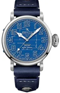 Zenith Pilot Type 20 Extra Special 03.2435.679/51.I012 45mm Stainless steel Blue