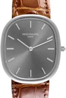 Patek Philippe Golden Ellipse 3738/100G White gold Gray