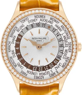 Patek Philippe World Time 7130R-013 36mm Rose gold White