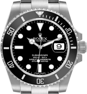 Rolex Submariner 116610 Stainless steel Black