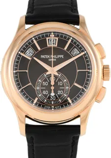 Patek Philippe Annual Calendar Chronograph 5905R 42mm Rose gold Brown