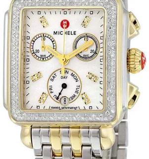 Michele Deco MWW06P000108 33mm Stainless steel White