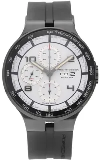 Porsche Design Flat Six P.636043641254 44mm Stainless steel White