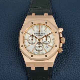 Audemars Piguet Royal Oak 26320OR.OO.D088CR.01 Rose gold Silver