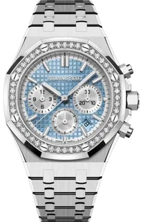 Audemars Piguet Royal Oak 26715ST.ZZ.1356ST.01 Stainless steel Light blue