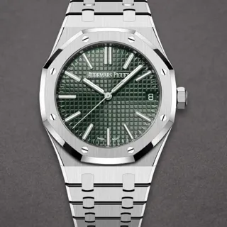 Audemars Piguet Royal Oak 15510ST.OO.1320ST.09 Stainless steel Green