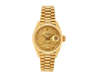 Rolex Lady-Datejust 69178 Yellow gold Champagne