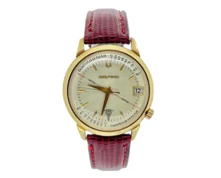 Bulova Accutron 14k yellow gold Champagne