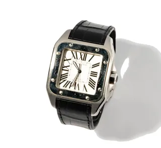 Cartier Santos 23.4mm Stainless steel