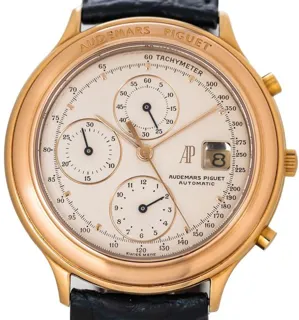 Audemars Piguet Huitième Chronograph 25644 40mm Rose gold White