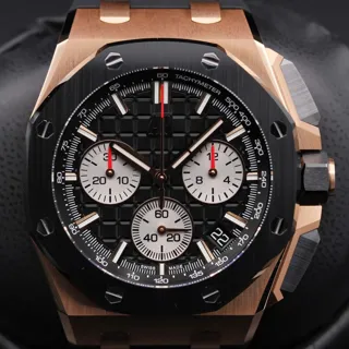 Audemars Piguet Royal Oak Offshore 26420RO.OO.A002CA.01 43mm Ceramic and Stainless steel Black