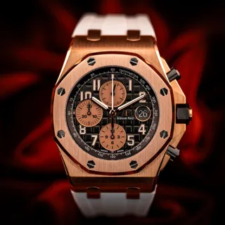 Audemars Piguet Royal Oak Offshore 26470OR.OO.A002CR.02 Rose gold Black and Golden