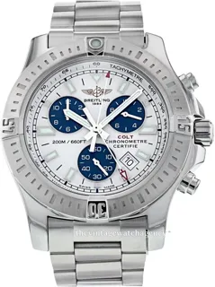 Breitling Colt Chronograph A7338811-G790-173A 44mm Stainless steel Silver