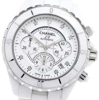 Chanel J12 H2009 41mm White ceramic White