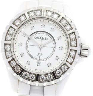 Chanel J12 H2429 33mm White