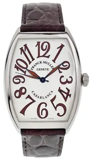 Franck Muller Casablanca 6850 34mm Stainless steel White