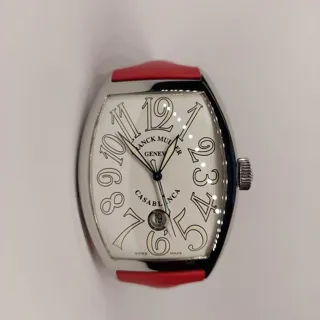 Franck Muller Casablanca 8880 C DT 39mm Stainless steel White