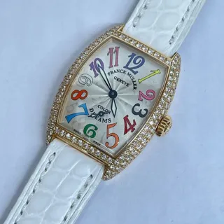 Franck Muller Color Dreams 1750 S6 D COL DRM Rose gold Silver