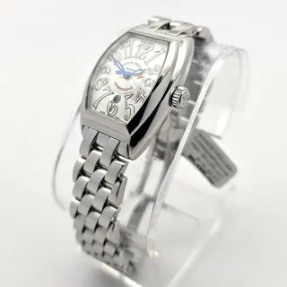 Franck Muller Conquistador 8005 L SC 28mm Stainless steel Silver