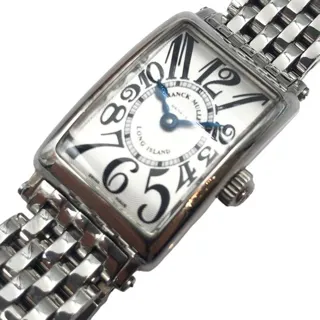 Franck Muller Long Island 802QZ 18mm Stainless steel Silver