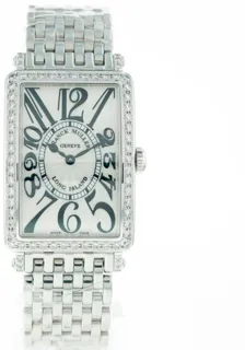 Franck Muller Long Island 952 QZ D 1R HO O 36.5mm Stainless steel White