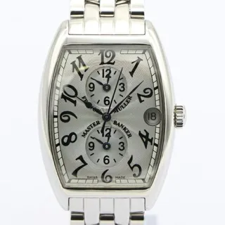 Franck Muller Master Banker 2852 MB 31mm Stainless steel Silver