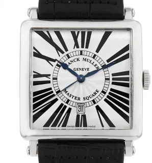 Franck Muller Master Square 6000KSC DT AC 42mm Stainless steel Silver