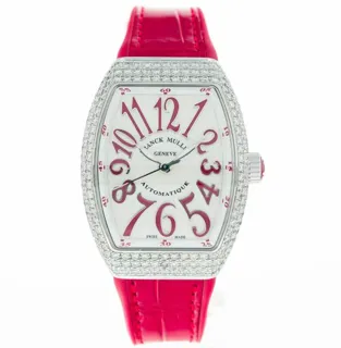 Franck Muller Vanguard V 32 SC AT FO D 42mm White gold White