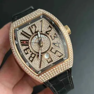 Franck Muller Vanguard V 45 SC DT 44mm Rose gold