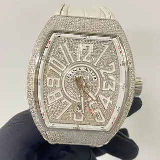 Franck Muller Vanguard V45 SCDT  ACBC 5344mm Stainless steel White