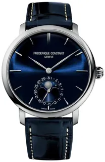 Frédérique Constant Slimline FC705N4S6 Stainless steel Blue