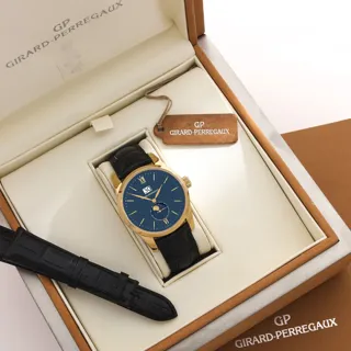 Girard-Perregaux 40mm 18k Gold Blue