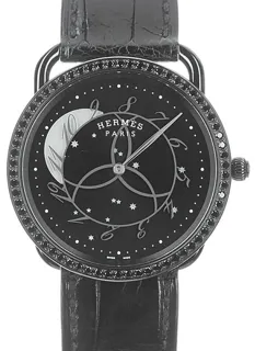 Hermès Arceau AR5A.530 36mm Stainless steel Black