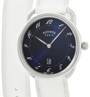 Hermès Arceau AR7Q.810 40mm Stainless steel Blue