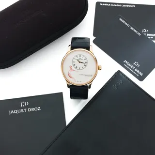 Jaquet Droz 42.5mm 18k rose gold