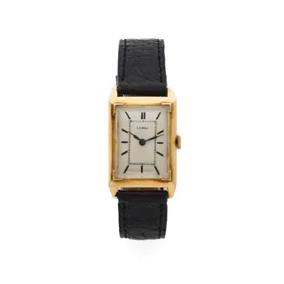 L.Leroy 18k yellow gold Silver