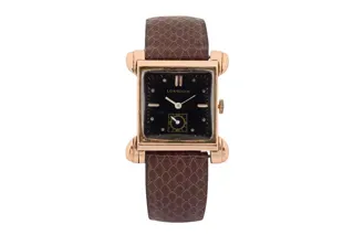 Longines 404/5848 14k rose gold Black